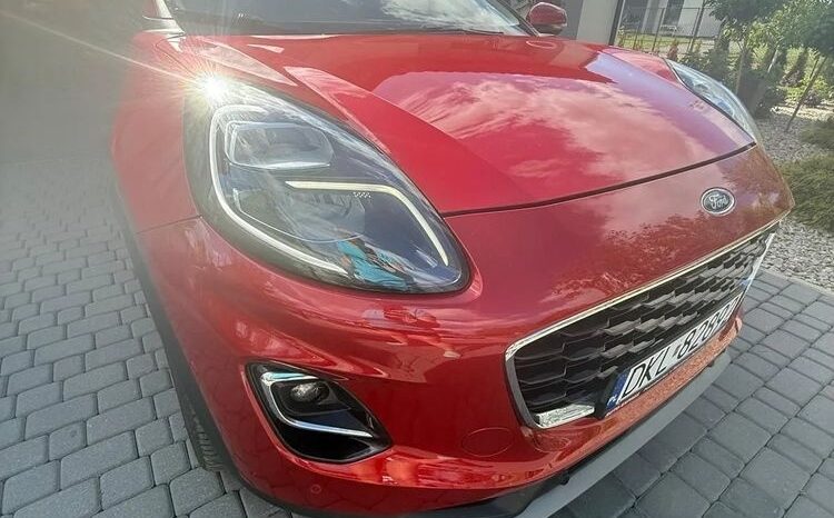 Ford Puma 1.0 EcoBoost mHEV Titanium X full